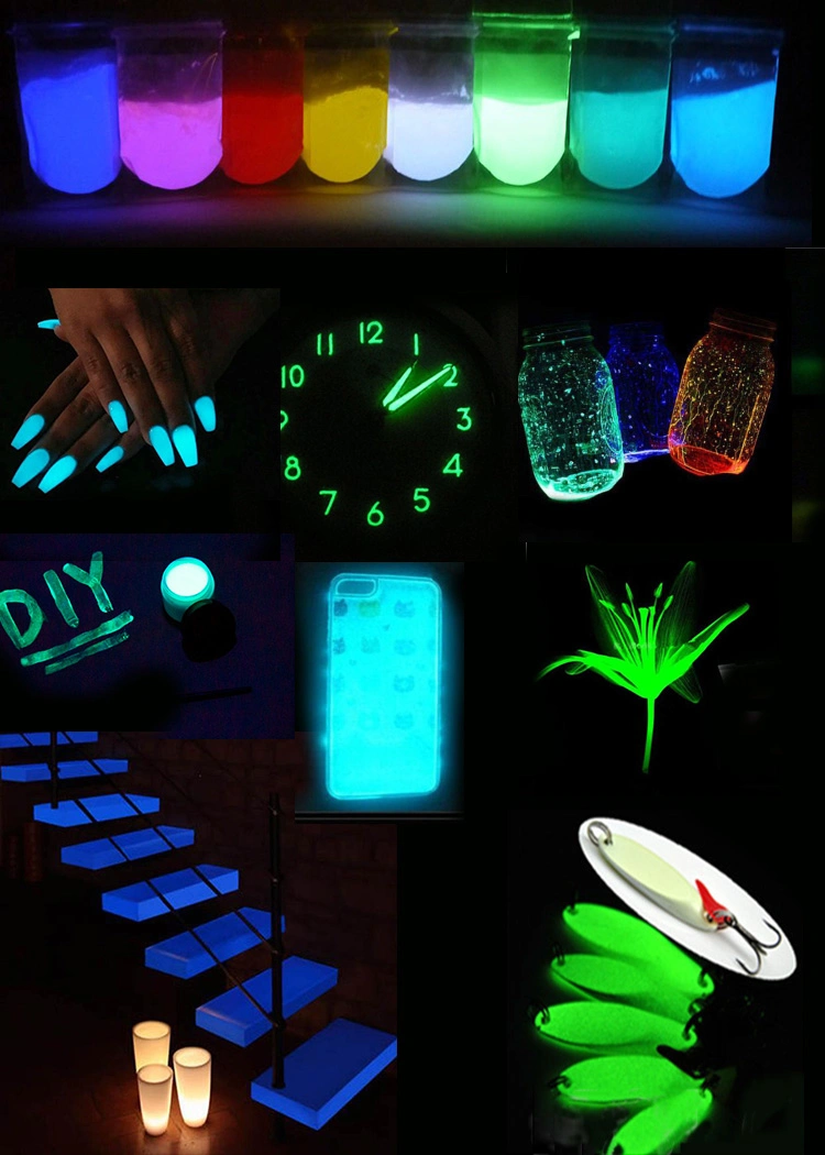 Glow in The Dark Luminescent Photoluminescent Pigment Powder